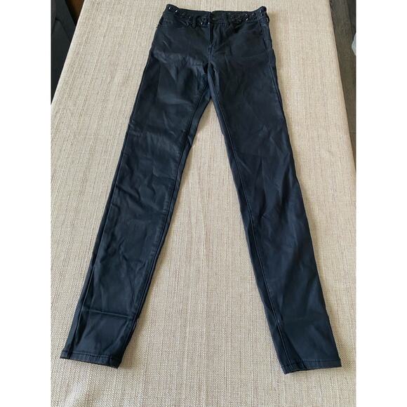 Armani Exchange Super Skinny Lift-Up Jeans 24 High Quality Denim New York Milan - Picture 1 of 13
